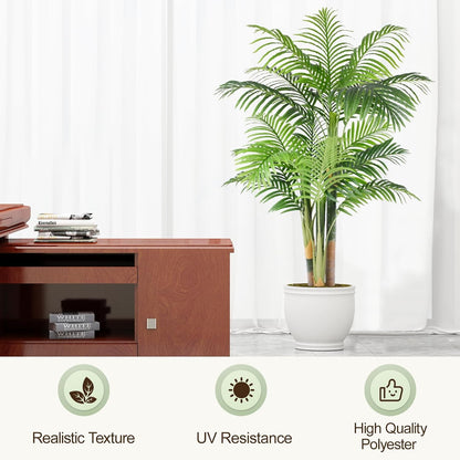 Natural Tall Triple Golden Cane Home Decor Arrangement