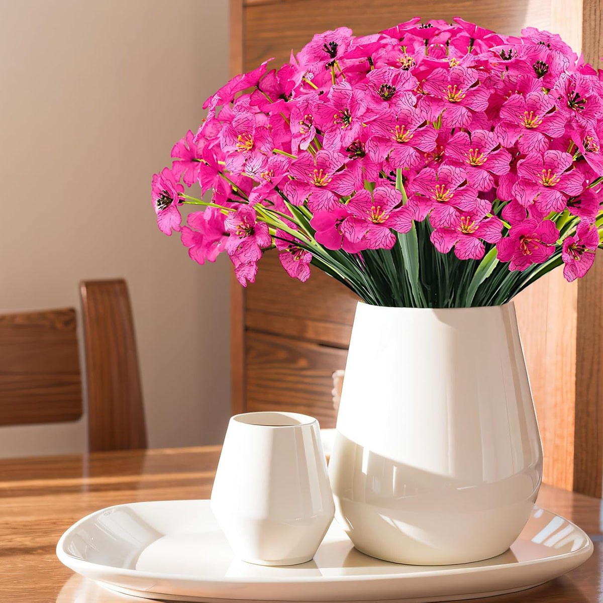 Decorative Bundles Silk UV Resistant Outdoor Decor Accent