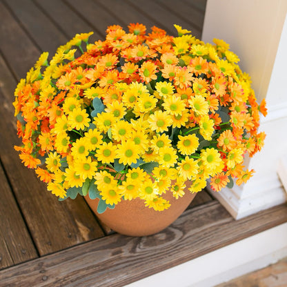 Botanical Artificial Daisy Silk Blooms Indoor Decor Statement