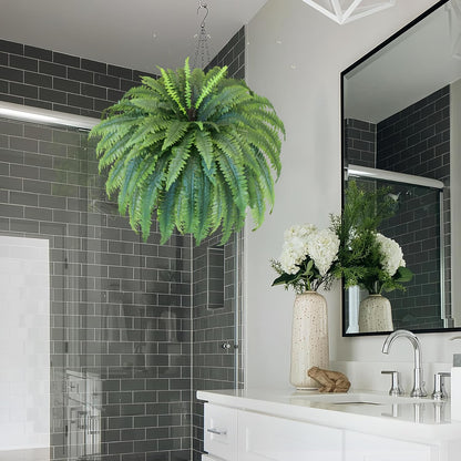 Realistic Large Artificial Ferns Fronds Home Decor Collection