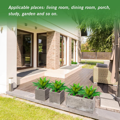 Premium Artificial Agave Large Kitchen Home Decor Bundle