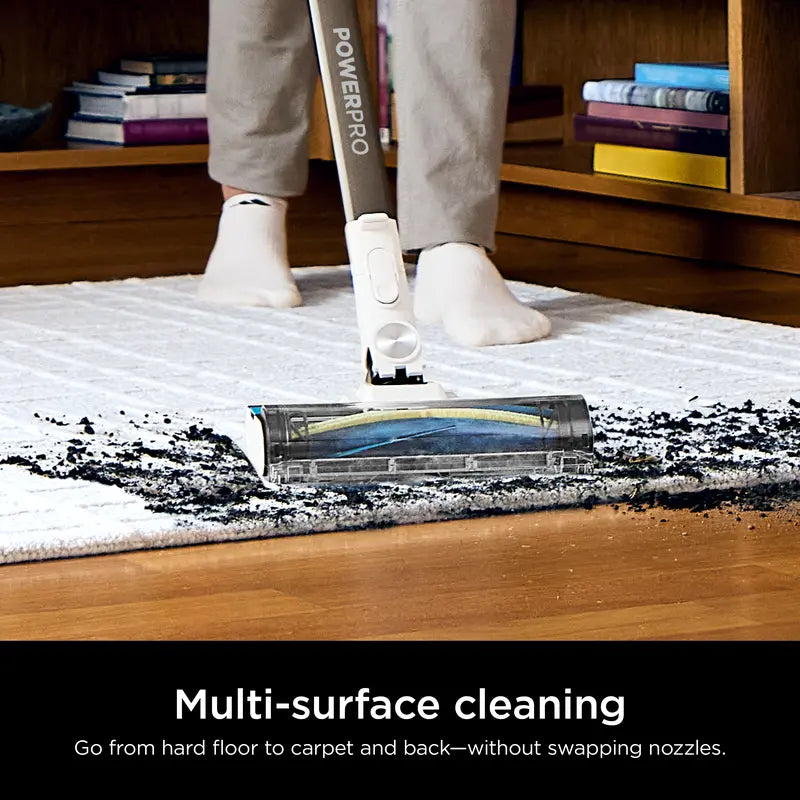 Cordless Stick Vacuum with Multi-Surface Cleaning and Flexible Wand Technology