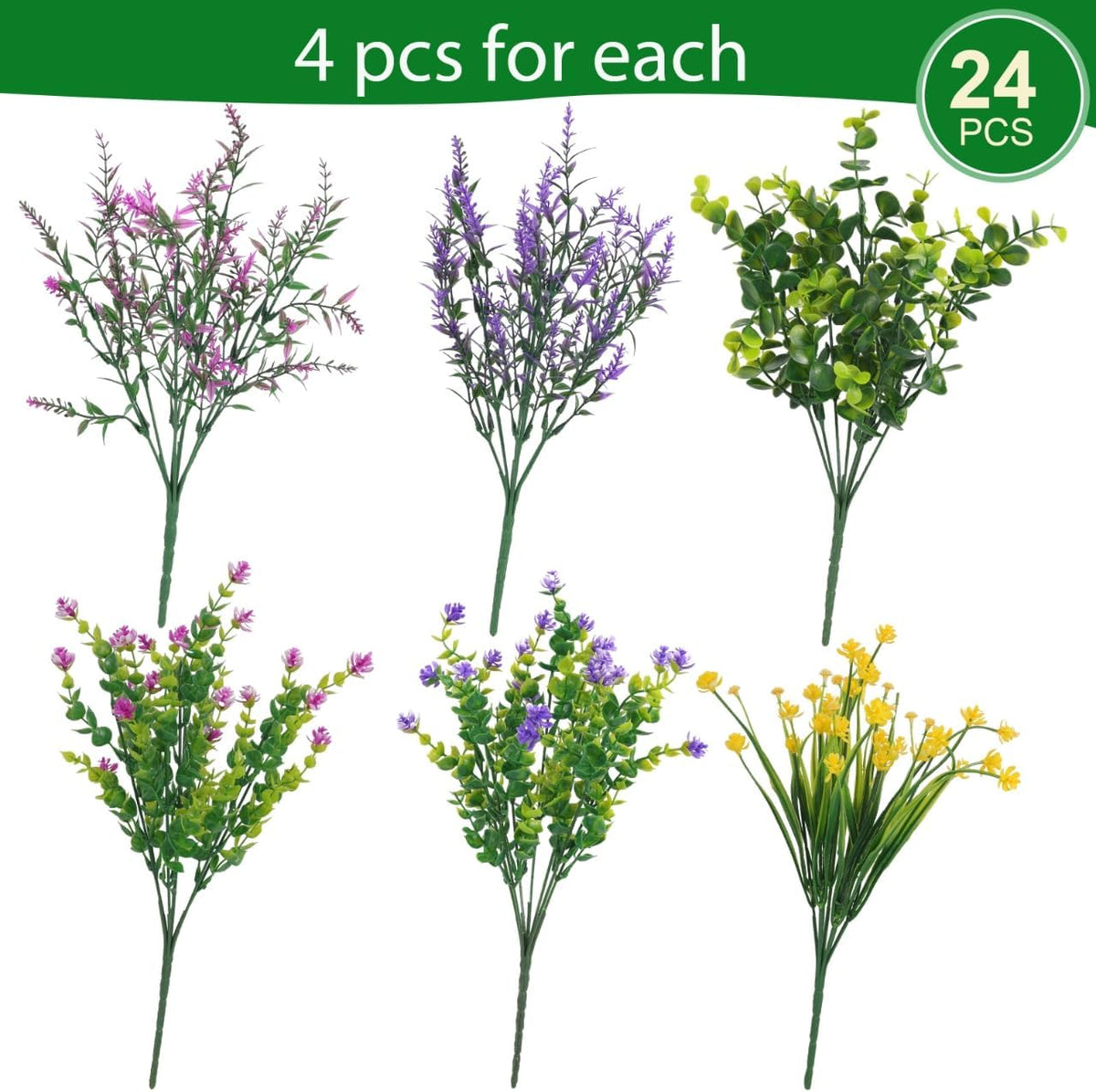 Serene Artificial Resistant Daisy UV Outdoor Decor Selection