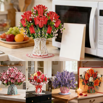 Artisan Forever Blooming Flower Roses Indoor Decor Display