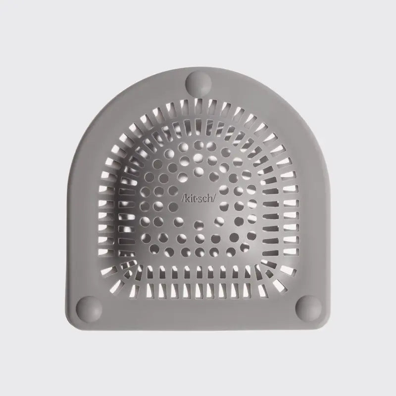 Hair Catcher Shower Drain Protector - Universal Fit Silicone Strainer, Two-Pack