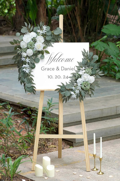 Vibrant Olalaka Sage Green White Home Decor Statement