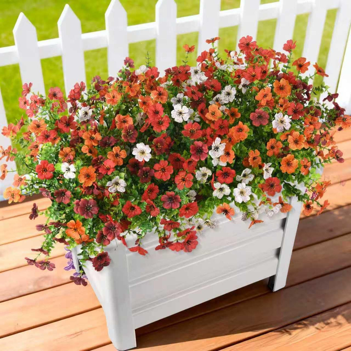 Lush Bundles Multicolor Rose Grass Home Decor Series