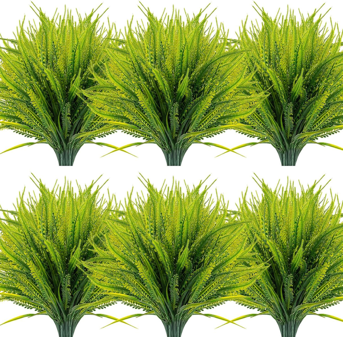 Realistic Bundles Artificial Boston Ferns Home Decor Assortment