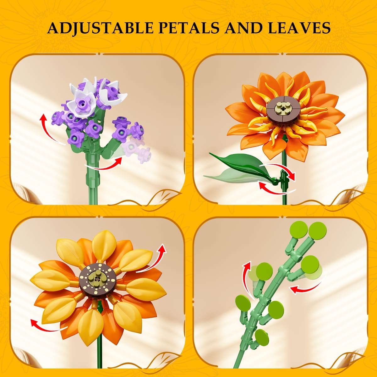 Timeless Sunflower Bouquet Building Handmade Home Decor Bundle