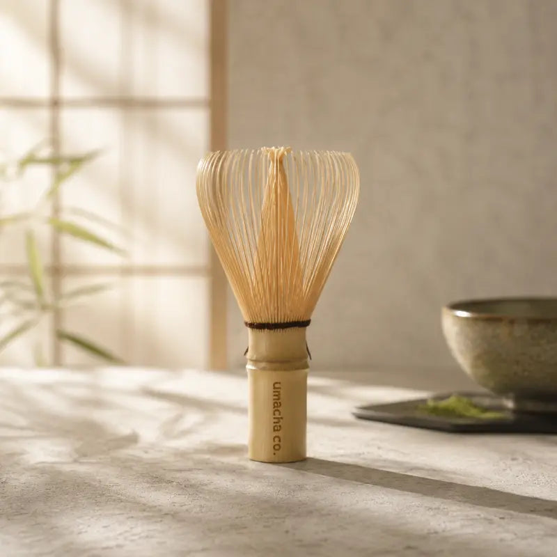 Premium Handmade Bamboo Matcha Whisk Chasen - Authentic Japanese Ceremonial Tea Tool for Perfect Foam