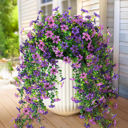 Vibrant Artificial Hanging Eucalyptus Leaves Home Decor Assortment