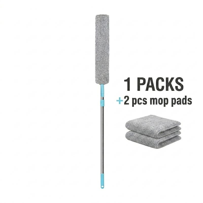 Replacement Gap Duster for Home Corners - Durable Flexible Microfiber Brush for Under Furniture