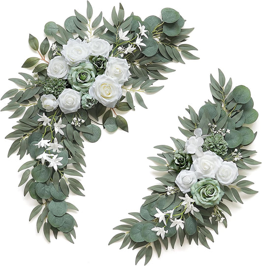 Vibrant Olalaka Sage Green White Home Decor Statement