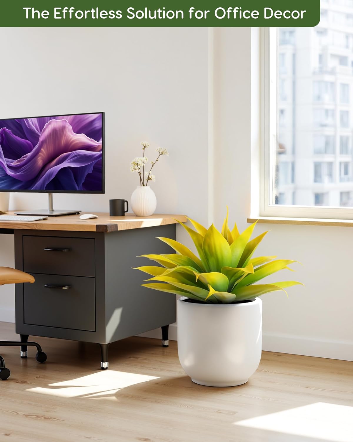 Vibrant Succulent Usb Charging Station Indoor Decor Arrangement