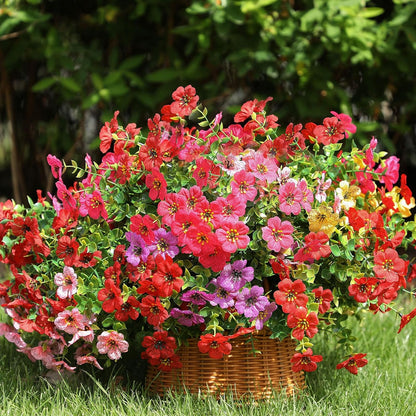 Modern Artificial Silk Plastic Rose Home Decor Selection