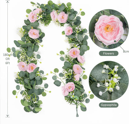 Stylish Tochgreen Artificial Eucalyptus Flower Home Decor Kit