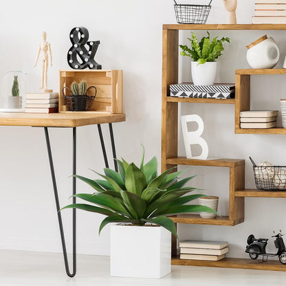 Serene Large Artificial Agave Succulent Home Decor Collection