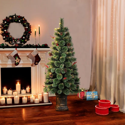 Modern Prelit Artificial Led Christmas Holiday Decor Set