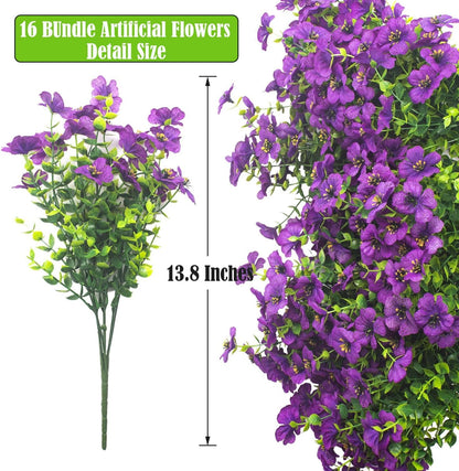 Natural Bundles Artificial Resistant Silk Outdoor Decor Assortment