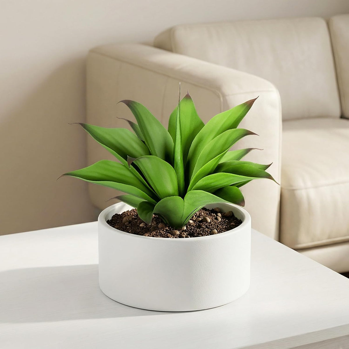Festive Artificial Agave Resistant Succulents Home Decor Selection
