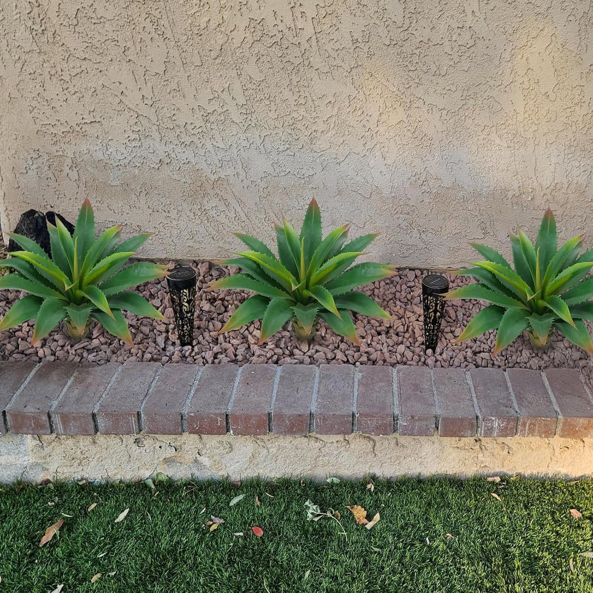 Vibrant Large Artificial Succulent Aloe Home Decor Series