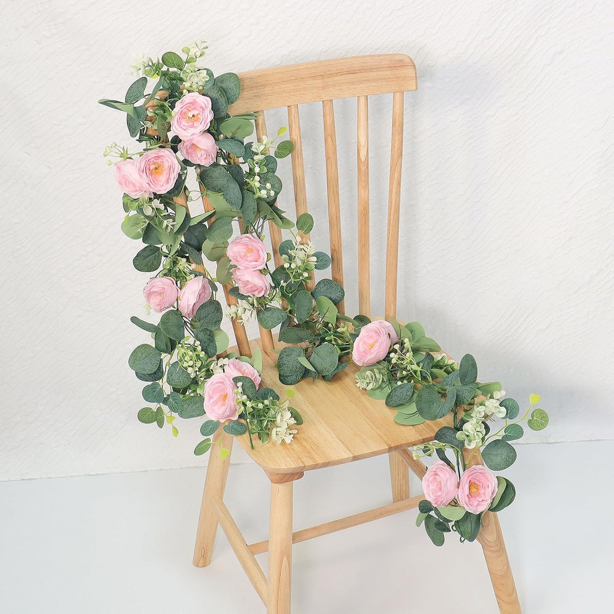 Stylish Tochgreen Artificial Eucalyptus Flower Home Decor Kit