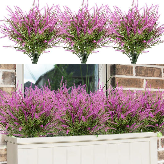 Lush Bundles Lavender UV Resistant Outdoor Decor Statement