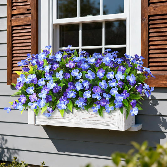 Stylish Artificial Impatiens Christmas Outdoor Indoor Decor Arrangement