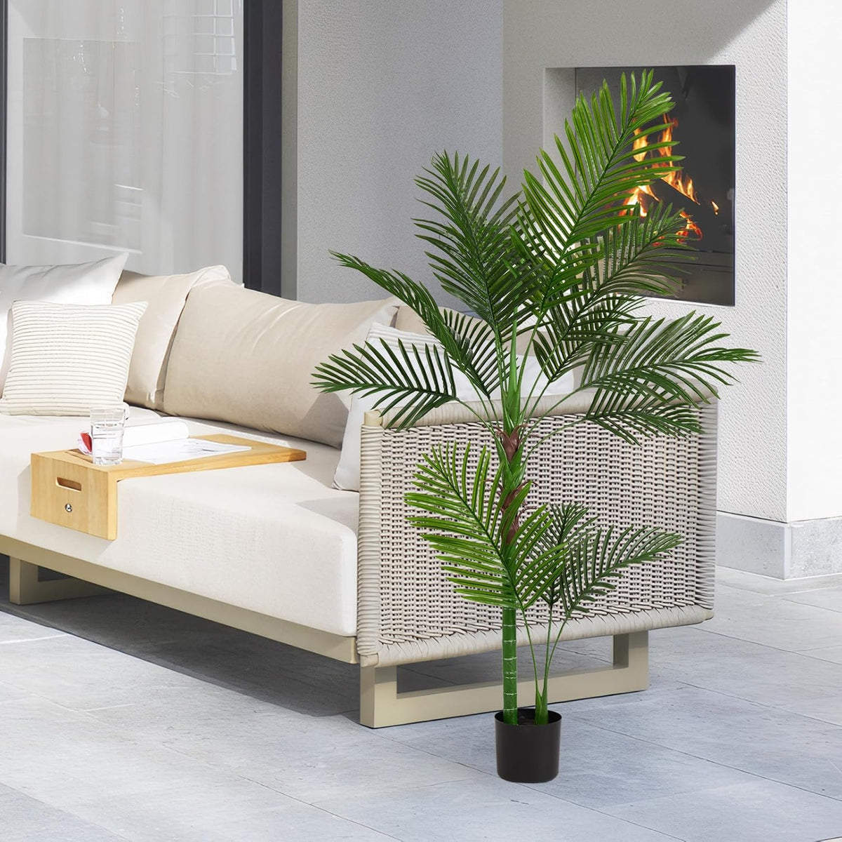 Lush Artificial Bird Paradise Resistant Home Decor Selection