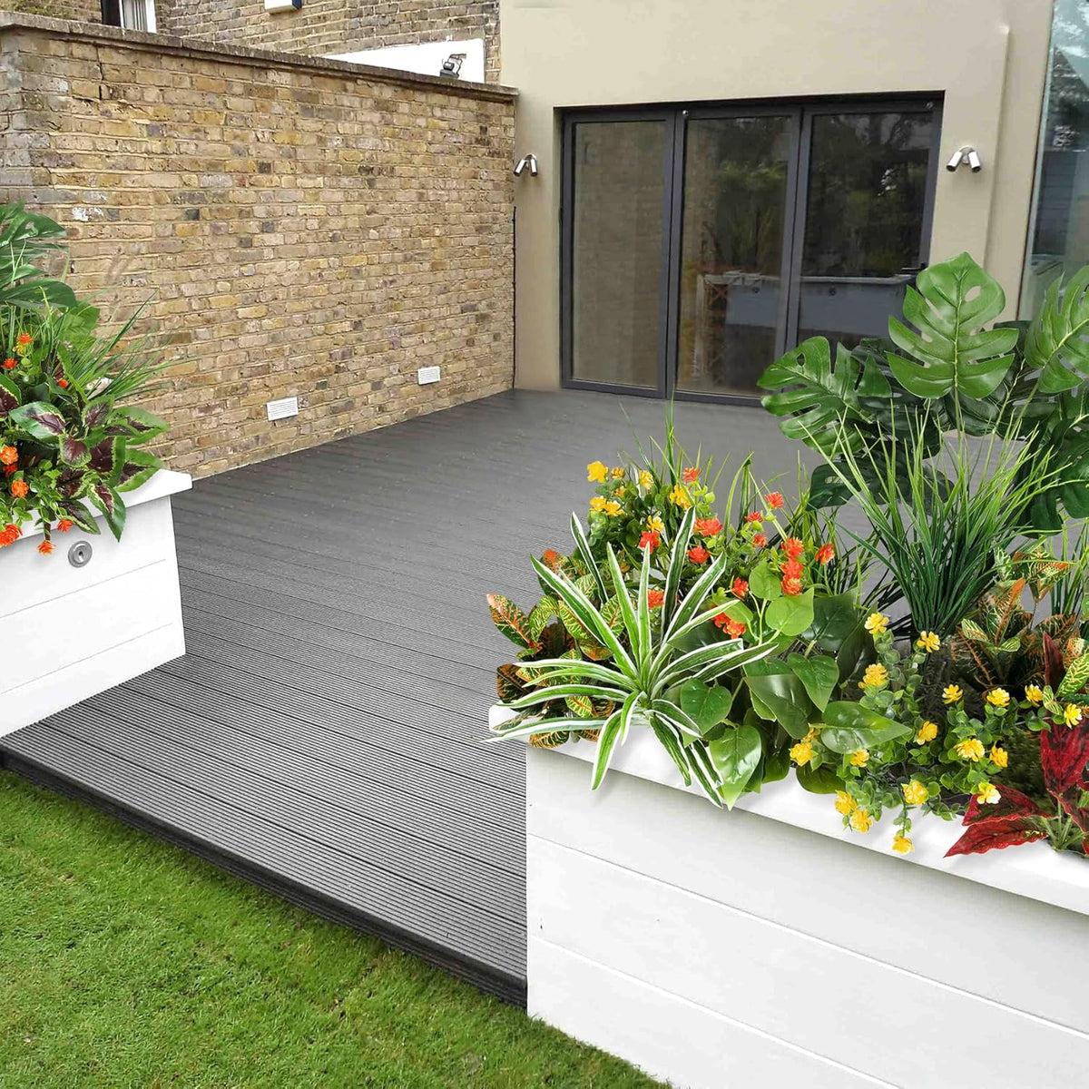 Botanical Artificial Resistant Boxwood UV Outdoor Decor Display