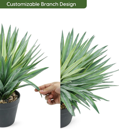 Charming Large Artificial Agave Plant Home Decor Assortment