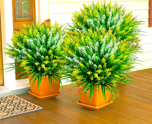 Festive Artificial Resistant UV Style Outdoor Decor Bundle