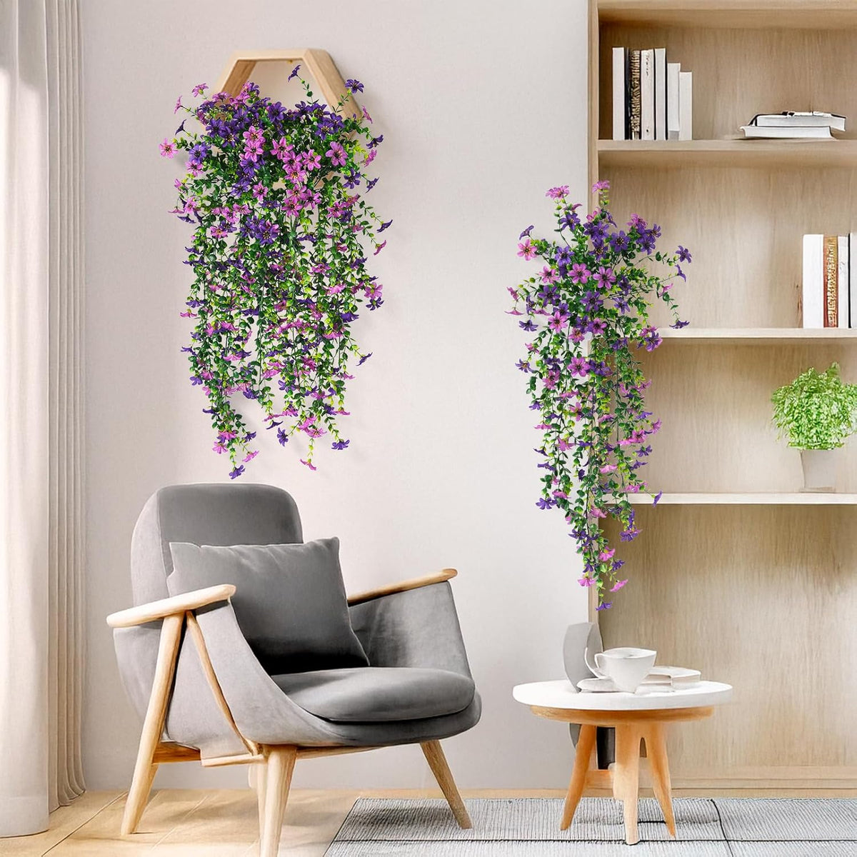 Vibrant Artificial Hanging Eucalyptus Leaves Home Decor Assortment