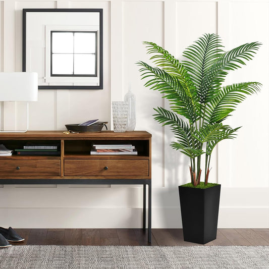 Artisan Artificial Palm Tall Black Home Decor Statement