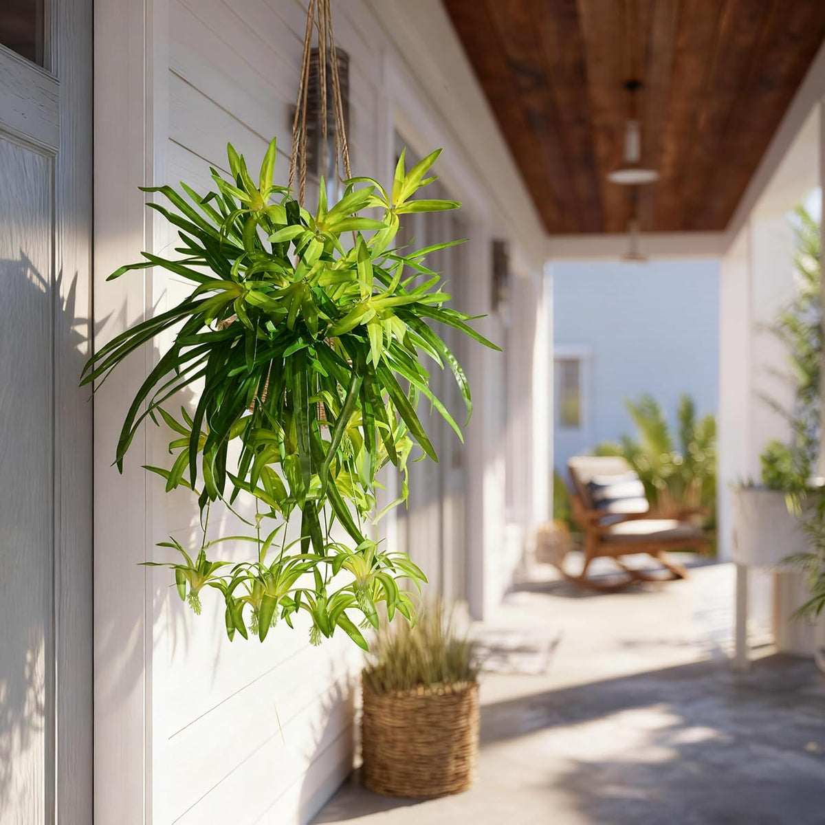 Timeless Artificial Spider Hanging Chlorophytum Home Decor Selection