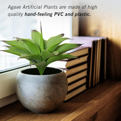 Festive Artificial Agave Resistant Succulents Home Decor Selection