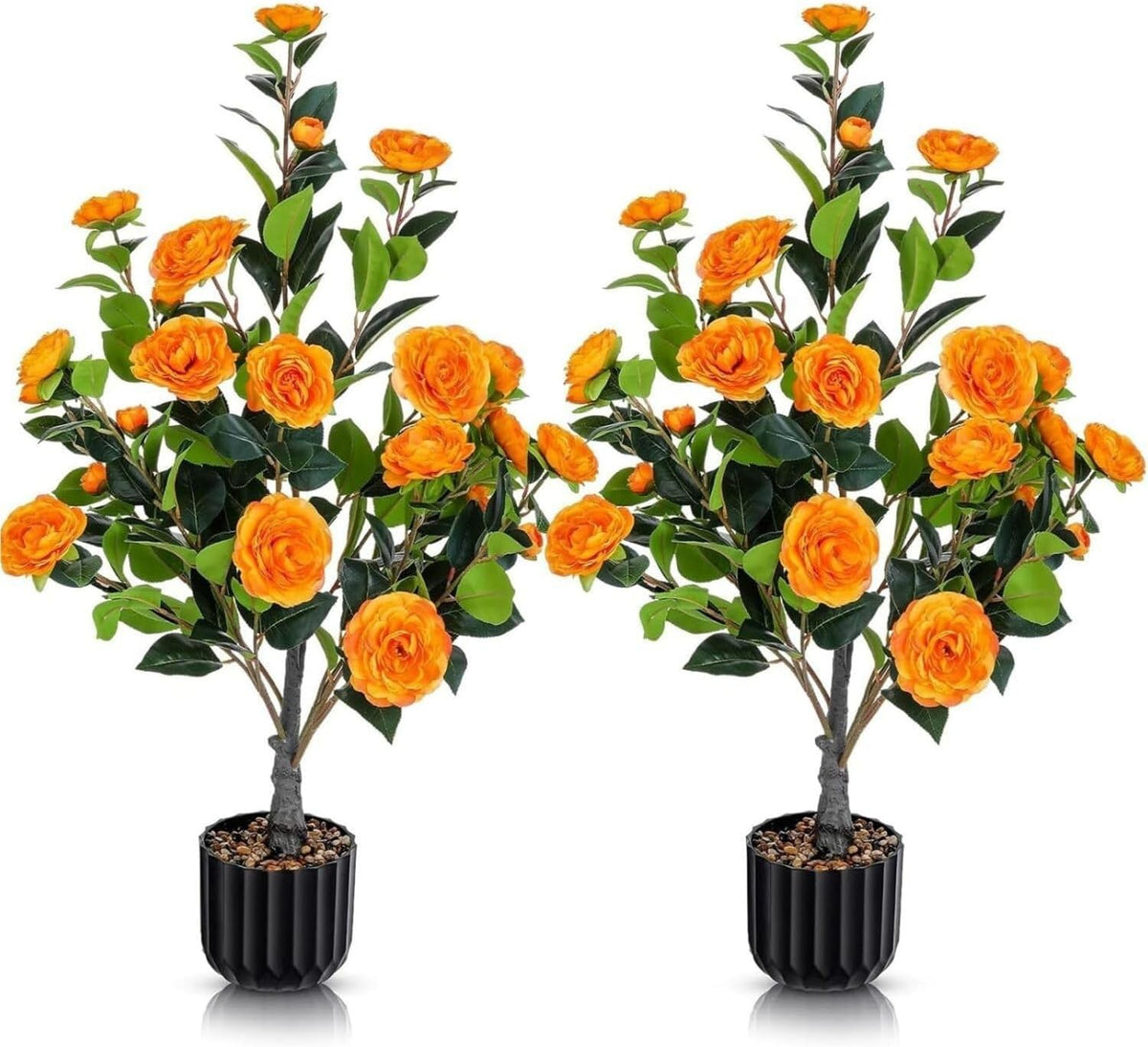 Elegant Artificial Camellia Kitchen Style Home Decor Statement