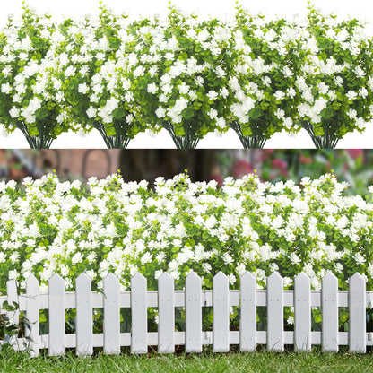Seasonal Bundles White Faux UV Home Decor Arrangement