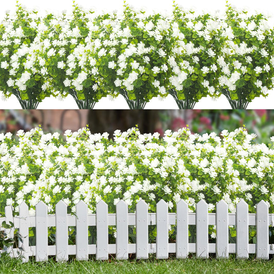 Seasonal Bundles White Faux UV Home Decor Arrangement