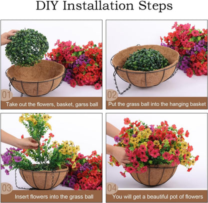 Modern Hananona Artificial Hanging Style Outdoor Decor Display