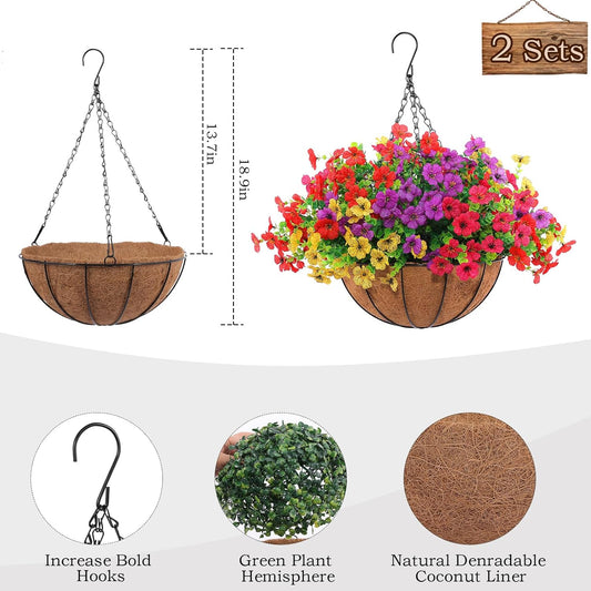 Modern Hananona Artificial Hanging Style Outdoor Decor Display