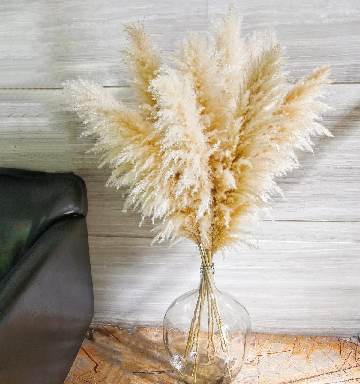 Charming Tall Dried Pampas Grass Stems Indoor Decor Statement