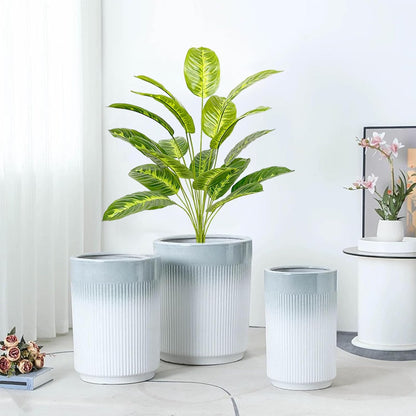 Seasonal Artificial Potted Monstera Style Home Decor Bundle