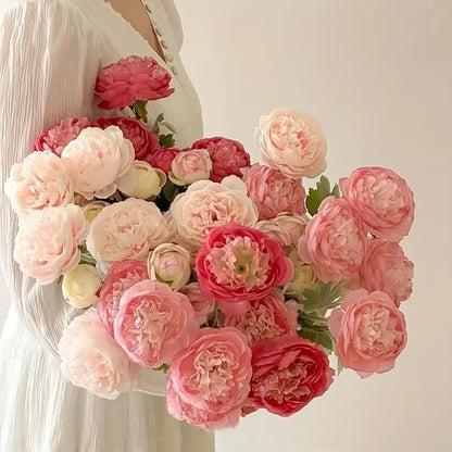Artisan Artificial Austin Rose Bouquet Indoor Decor Collection