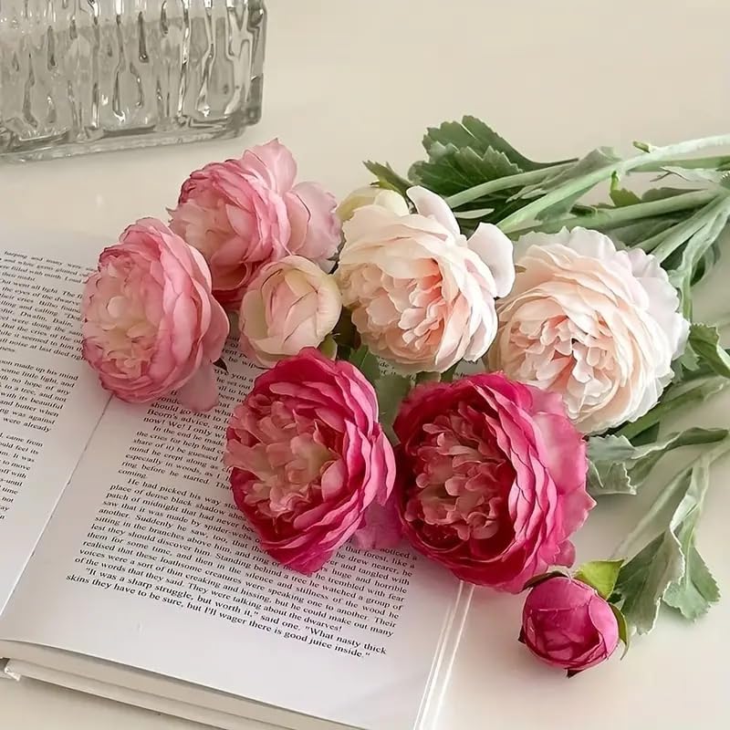 Artisan Artificial Austin Rose Bouquet Indoor Decor Collection