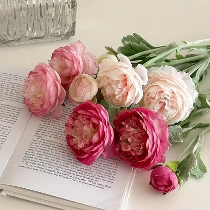 Artisan Artificial Austin Rose Bouquet Indoor Decor Collection