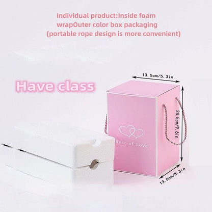 Realistic Led Artificial Rose Bouquet Home Decor Accent
