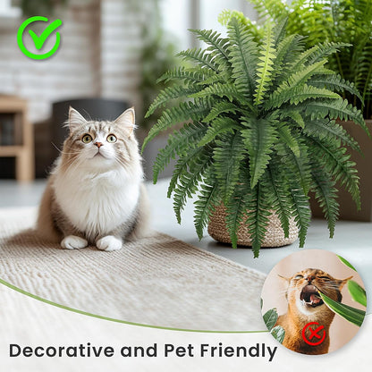 Classic UV Resistant Artificial Boston Indoor Decor Display