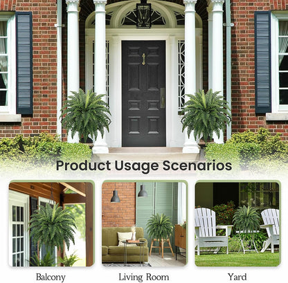 Classic UV Resistant Artificial Boston Indoor Decor Display