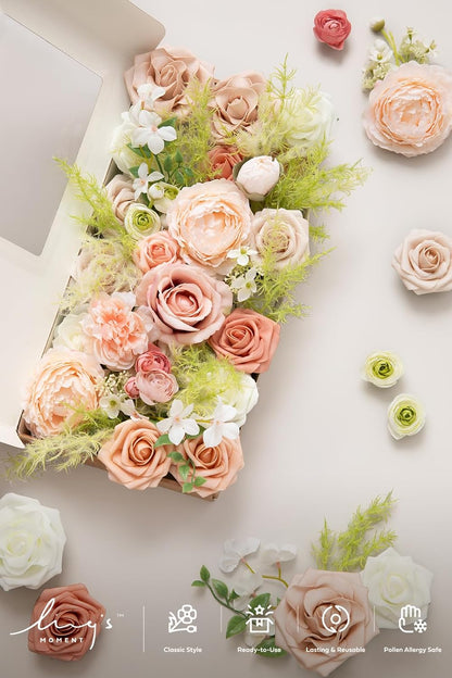 Rustic Ling Moment Box Artificial Home Decor Collection